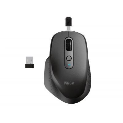 Rato Wireless Trust Ozaa | 2400 DPI | Preto ( Acessório Informática e Tel. ) -