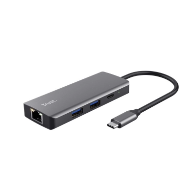 Trust Dalyx Adaptador Multipuerto USB-C 6 en 1