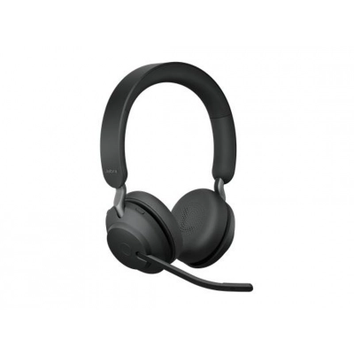 Jabra Evolve2 65 Uc Stereo Auscultadores Fita de Cabeça Usb Type-C Bluetooth Preto