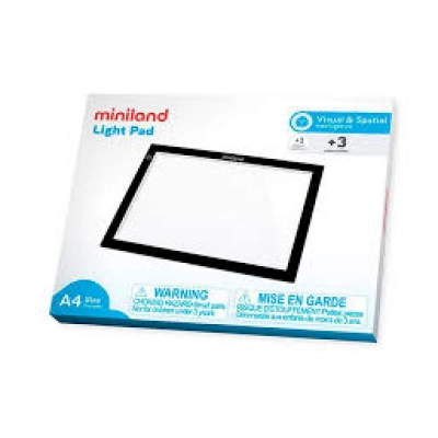 Mesa De Luz Miniland Ligera Y Comoda De Transportar A Cualquier Lugar Formato A4