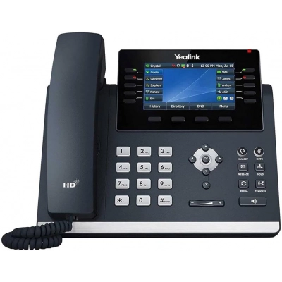 Yealink SIP-T46U Teléfono VoIP PoE 16 Cuentas