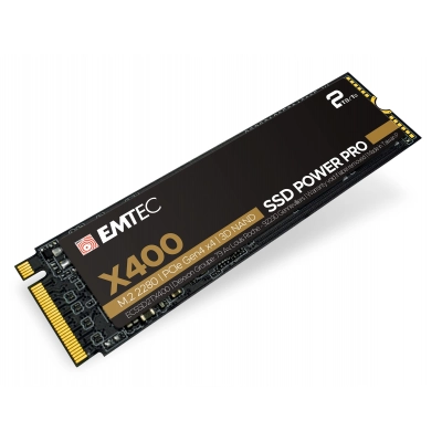EMTEC Power Pro X400 - SSD - 2 To - interne - M.2 2280 - PCIe 4.0 x4 (NVMe) ( Disque dur ) -