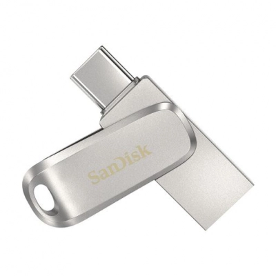 Clé USB SanDisk Ultra Luxe USB 3.1 Type C 512 Go Argent