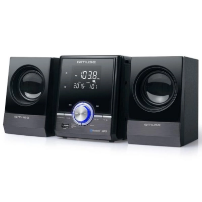 Muse - M-38 BT Home audio micro system 10W Negro sistema de audio para el hogar - M-38 BT