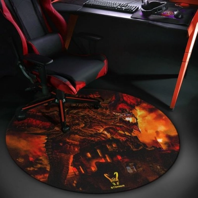 Afombrilla Gaming De Suelo Woxter Stinger Floorpad Red 120cm