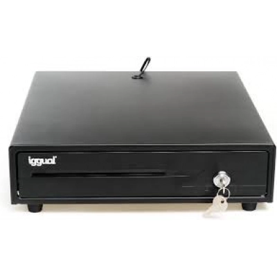 Cajón Portamonedas Iggual Iron-10 Negro