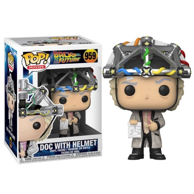 Figurine Funko Pop Movies Back to the Future Doc with Helmet ( Figurines et répliques ) -