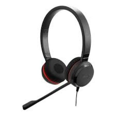 Jabra Evolve 20 SE UC Auriculares Negros