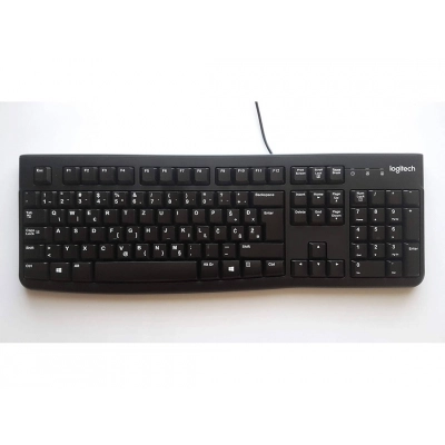 Teclado LOGITECH MK520 (USB - Layout Croata - Preto)