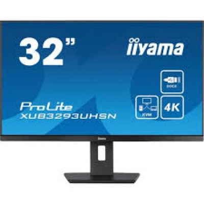Iiyama ProLite XUB3293UHSN-B5 31.5' LED IPS UltraHD 4K USB-C