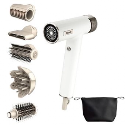 Secador de Cabelo Shark STYLE iQ HD352DE | 1700 W | Branco ( Beleza, saúde e bem-estar ) -