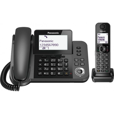 Equipo Panasonic Combo inalambrico + Terminal de sobremesa KX TGF310EXM.