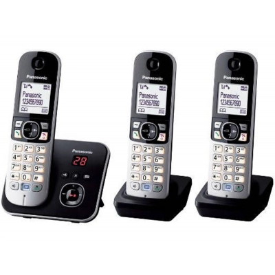 Telefone PANASONIC KX-TG6823GB Prateado