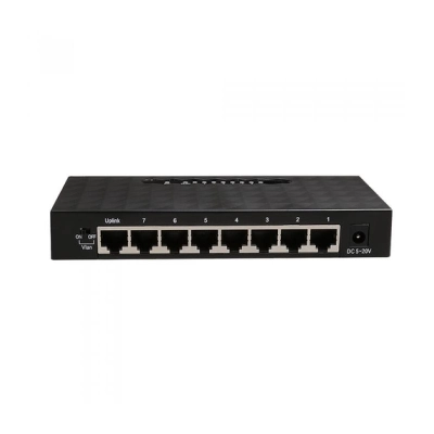 Switch Iggual Gigabit Ethernet Negro 8 Puertos