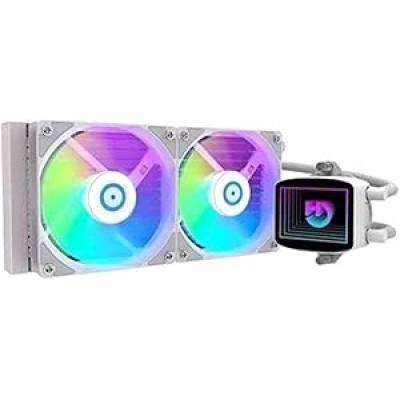 VENTILADOR NOX REFRIGERACION LIQUIDA HUMMER X-360 120MM BLANCO