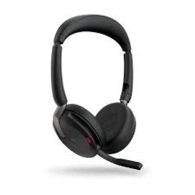 Jabra Evolve2 65 Flex Auriculares Inalámbrico y con Cable para Centro de Llamadas Negro