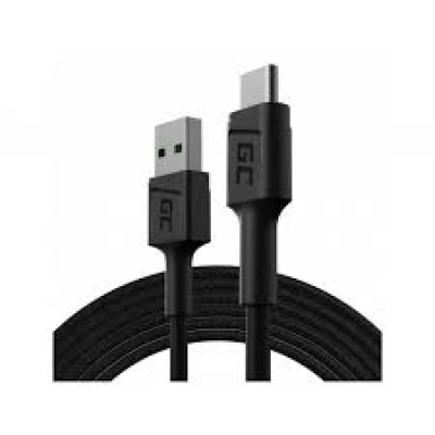 CABLE DATOS USB 2.0 A TYPE-C 1.2M GREENCELL
