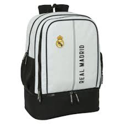 Mochila Deportiva Real Madrid C.F. 24/25 Blanco