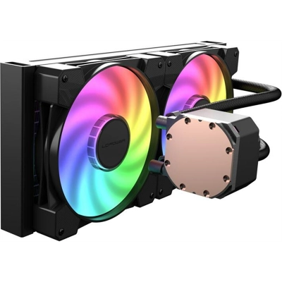 K Cooler LC-Power LC-CC-280-B-ARGB All-in-One-Flüssigkeitskühler