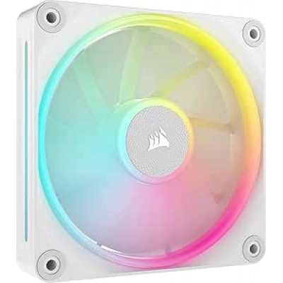 Corsair PWM iCUE LINK LX120 RGB Expansión de Ventilador Único 120 mm Negro