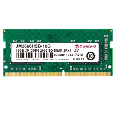 16GB DDR4 2666 SO-DIMM CL19 1.2V