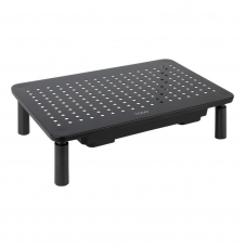 Tooq TQMR087 Soporte elevador monitores con cajón