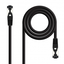 Nanocable Cable red Cat. 8.1 2GHZ SSTP Negro 3m