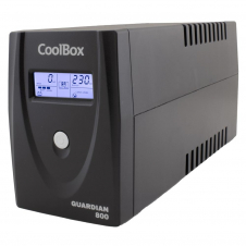 COOLBOX SAI GUARDIAN 3 800VA 480W CON PANTALLA LCD