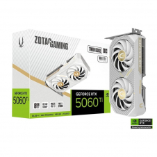 Tarjeta grafica zotac gaming rtx 5060 ti twin edge oc white edition 8gb gddr7 - 3x dp - 1x hdmi pci express 5.0