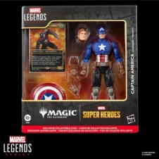 Captain america (avengers: twilight). marvel legends series x magic: the gathering. hasbro