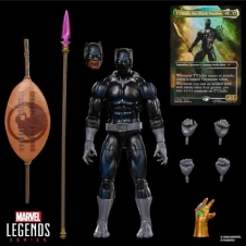 Black panther. marvel legends series x magic: the gathering. hasbro