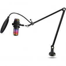 KROM KAZE PRO Kit Micrófono Streaming RGB