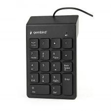 Gembird Teclado Numérico por cable USB Negro