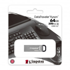 Kingston DT Kyson 64GB USB3.2-A Gen1 220MBs Metal