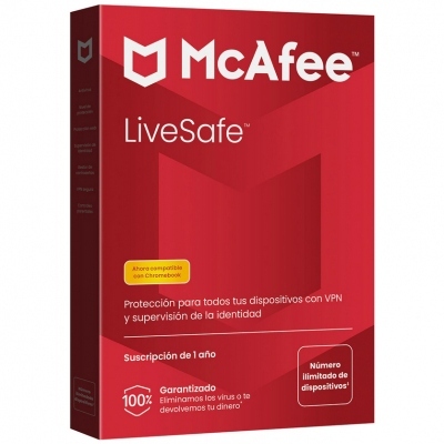McAfee LiveSafe Licencia Digital