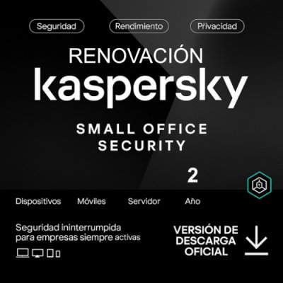 KSOS Kaspersky Small Office Security 2 Años Renovacion Licencia Digital