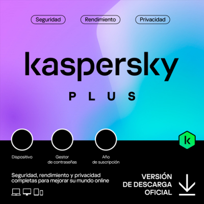 Kaspersky Plus Licencia Digital 2 Años