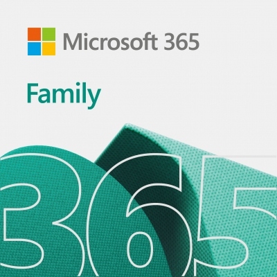 Microsoft Office 365 Familia 6 usuarios 1 año Licencia Digital