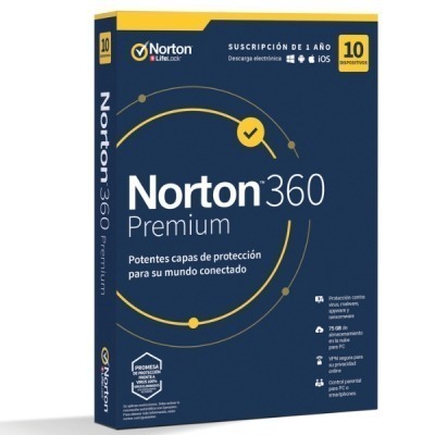 Norton 360 Premium 10 Dispositivos Licencia Digital