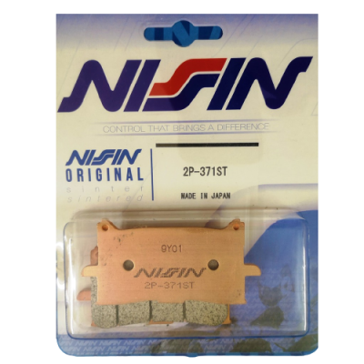 Juego pastillas de freno delanteras NISSIN Africa Twin 1000 83x39.7x8 2P-371ST
