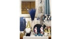 Tres motivos para usar el azul en tu decoración navideña