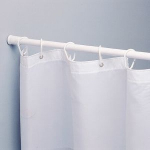 RIDDER Anillas para cortina de ducha blancas 49301