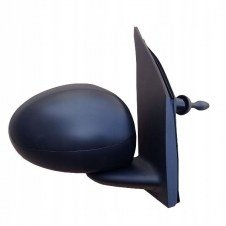 ESPEJO DE PUERTA CON AJUSTE MANUAL NEGRO (ALTA CALIDAD) (CRISTAL CONVEXO)