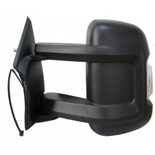 ESPEJO DE PUERTA MANUAL (CON INTERMITENTE CON SENSOR) LARGO (ALTA CALIDAD) (CRISTAL CONVEXO)