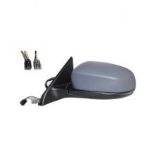 ESPEJO DE PUERTA ELÉCTRICO CALEFACTABLE IMPRIMADO (CON INTERMITENTE & LUZ DE SUELO) (CRISTAL ASFÉRICO)