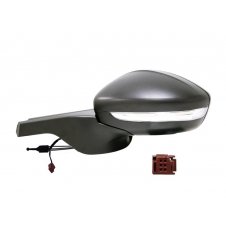 ESPEJO DE PUERTA CON AJUSTE MANUAL (CON INTERMITENTE) (2 PINES) -18 (CRISTAL CONVEXO)