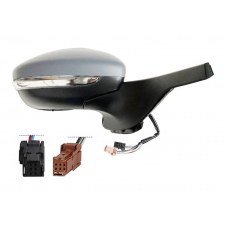 ESPEJO DE PUERTA ELÉCTRICO CALEFACTABLE IMPRIMADO (CON INTERMITENTE CON SENSOR) (6 PINS+3 PINES) -18 (CRISTAL CONVEXO)