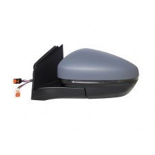 ESPEJO DE PUERTA ELECT. CALEFACTABLE PLEGABLE IMPRIMADO (CON INTERMITENTE ORIFICIO DE ANTINIEBLA) (ALTA CALIDAD) (CRISTAL CONVEXO)