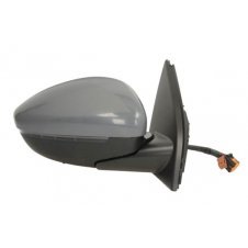 ESPEJO DE PUERTA ELEC. CALEFACTABLE PLEGABLE IMPRIMADO (CON INTERMITENTE& LUZ DE SUELO&SENSOR) (ALTA CALIDAD) (CRISTAL CONVEXO)