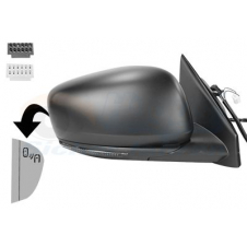 ESPEJO DE PUERTA ELÉCTRICO CALEFACTABLE TAPA IMPRIMADA ABATIBLE (CON INTERMITENTE & CON PUNTO CIEGO CON SENSOR) (ALTA CALIDAD)